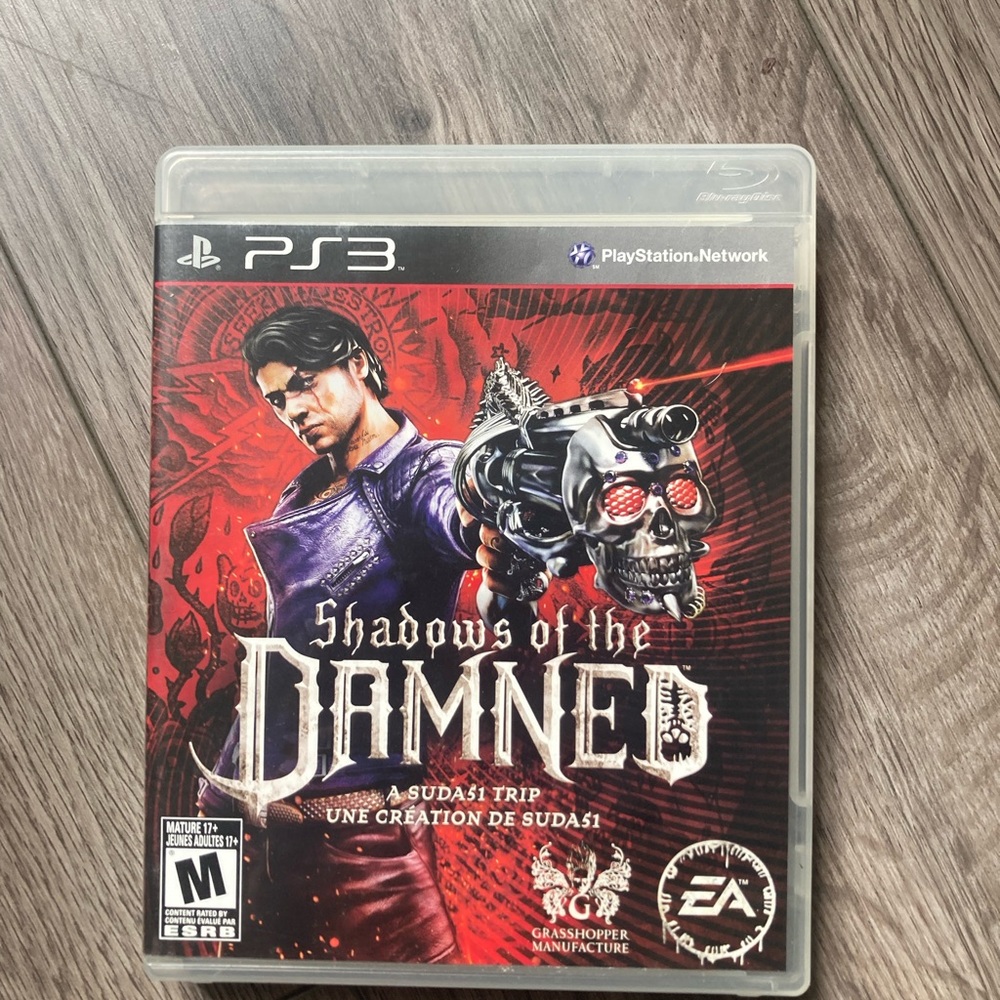 Sony PS3 Shadows of the Damned EA with Manual